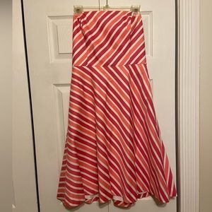 Ann Taylor strapless dress